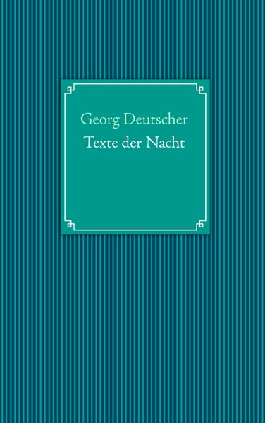 Cover von Texte der Nacht