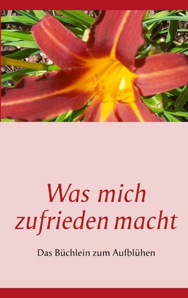 Cover von Was mich zufrieden macht