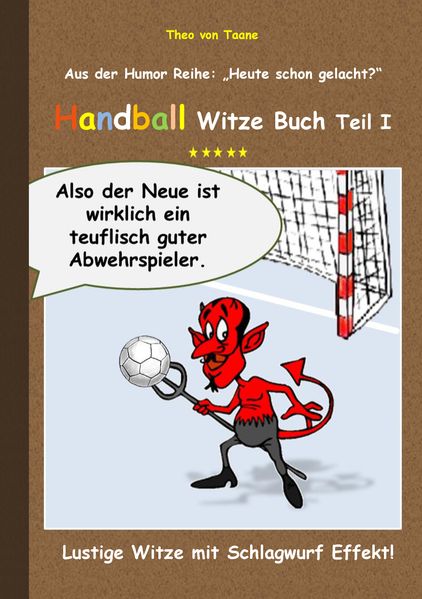 Cover von Handball Witze Buch – Teil I