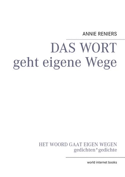 Cover von DAS WORT geht eigene Wege