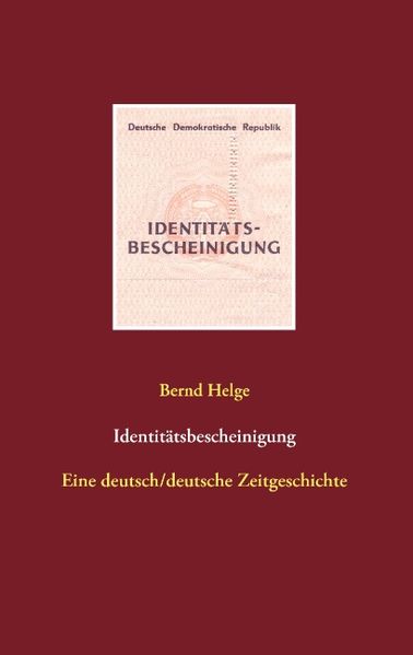 Cover von Identitätsbescheinigung