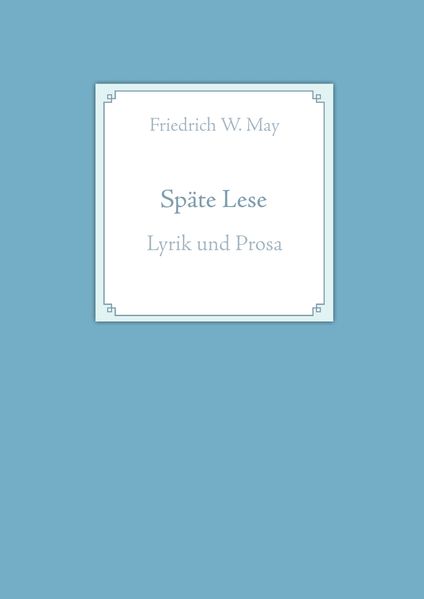 Cover von Späte Lese