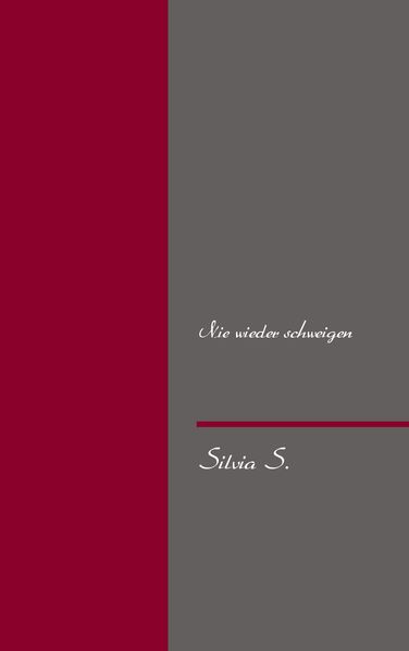 Cover von Nie wieder schweigen