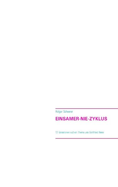 Cover von EINSAMER-NIE-ZYKLUS