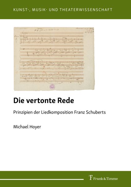Cover von Die vertonte Rede