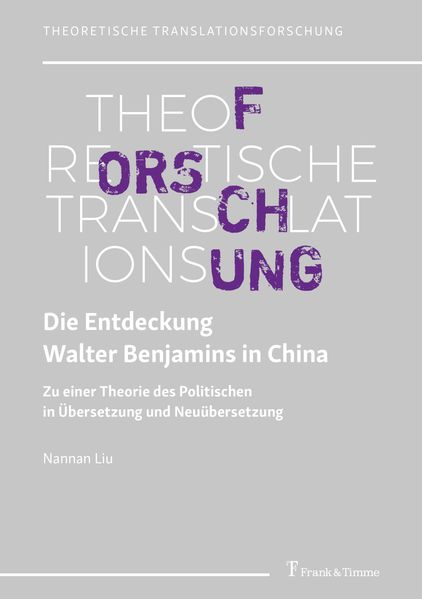 Cover von Die Entdeckung Walter Benjamins in China