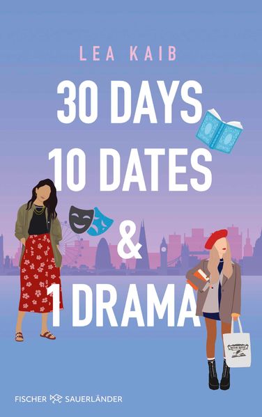 Cover von 30 days, 10 dates & 1 drama