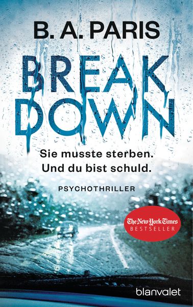 Cover von Breakdown – Sie musste sterben. Und du bist schuld