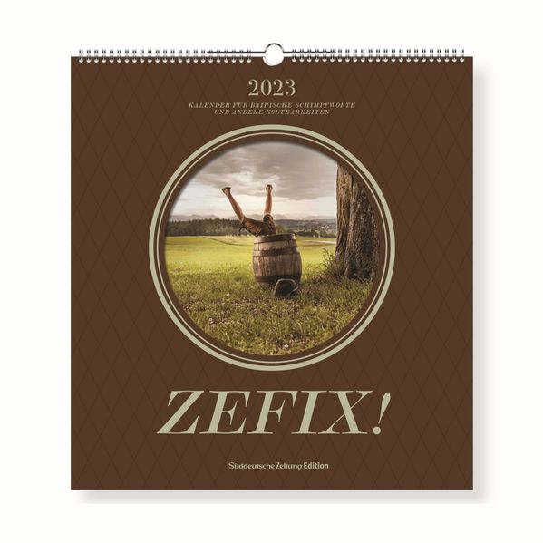 Cover von Zefix! Wandkalender 2023