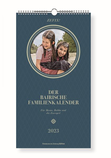 Cover von Zefix! Familienkalender 2023