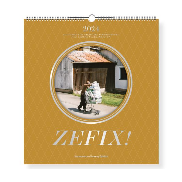 Cover von Zefix! Wandkalender 2024