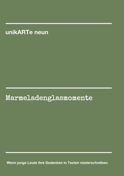 Cover von Marmeladenglasmomente