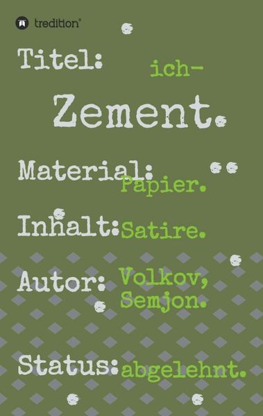 Cover von ich-Zement.