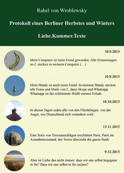 Cover von Protokoll eines Berliner Herbstes und Winters