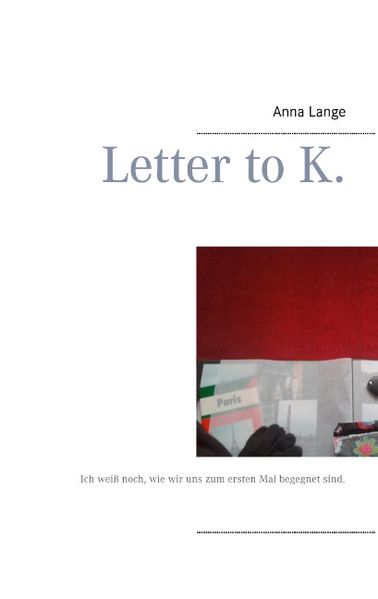 Cover von Letter to K.