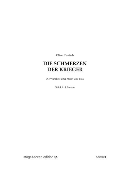 Cover von Die Schmerzen der Krieger