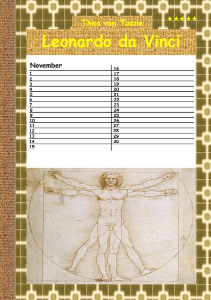 Cover von Leonardo da Vinci – Kalender