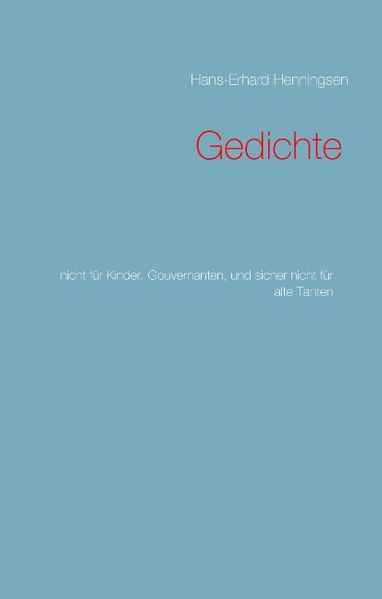 Cover von Gedichte