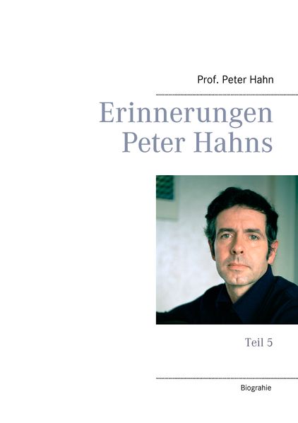 Cover von Erinnerungen Peter Hahns