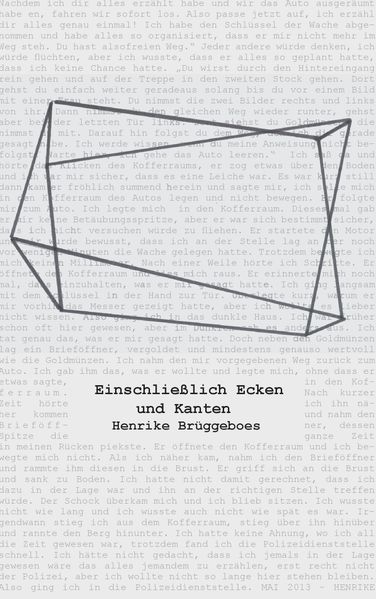 Cover von Einschließlich Ecken und Kanten