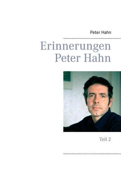 Cover von Erinnerungen Peter Hahn