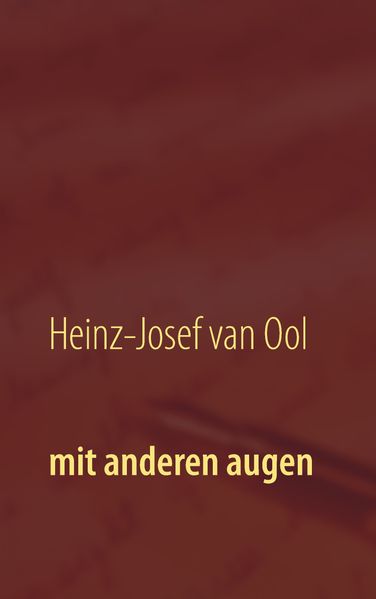 Cover von Mit anderen Augen