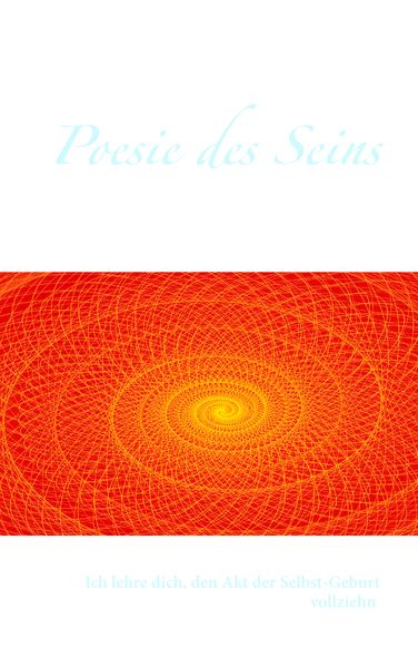 Cover von Poesie des Seins