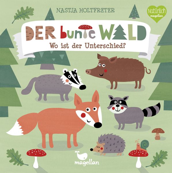 Cover von Der bunte Wald – Wo ist der Unterschied?
