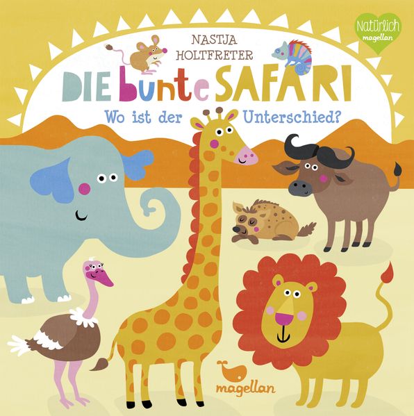 Cover von Die bunte Safari – Wo ist der Unterschied?