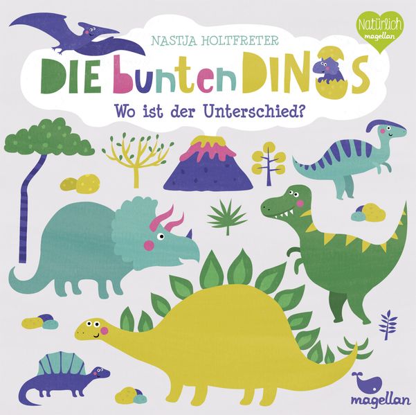 Cover von Die bunten Dinos – Wo ist der Unterschied?