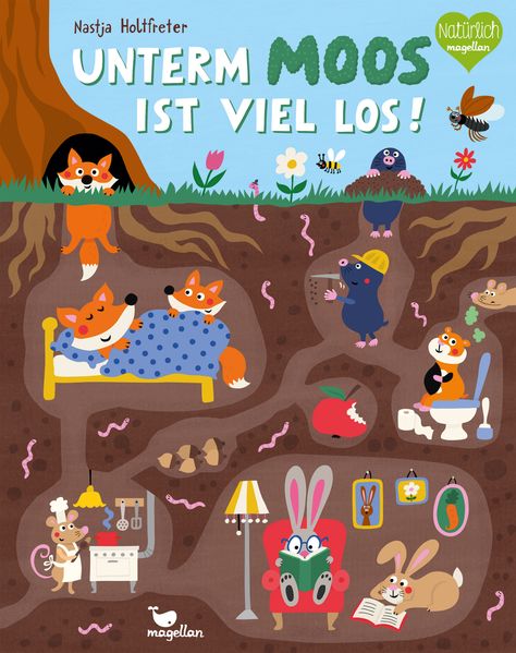 Cover von Unterm Moos ist viel los!