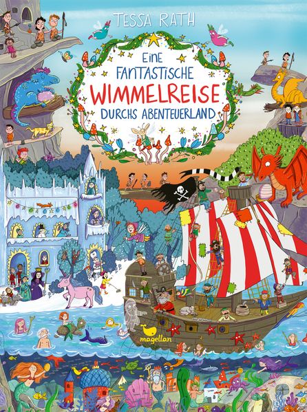 Cover von Eine fantastische Wimmelreise durchs Abenteuerland