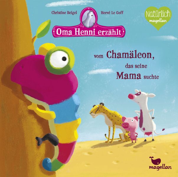 Cover von Oma Henni erzählt vom Chamäleon, das seine Mama suchte