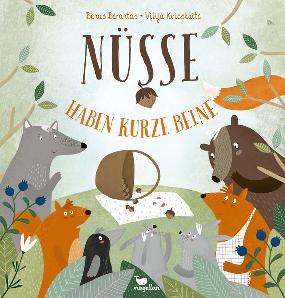 Cover von Nüsse haben kurze Beine