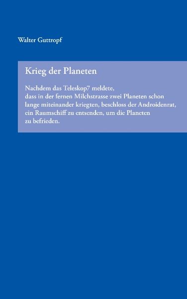 Cover von Krieg der Planeten