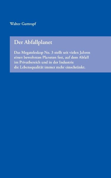 Cover von Der Abfallplanet