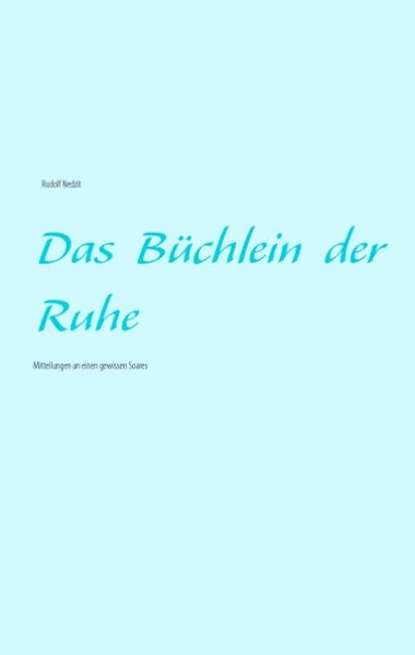 Cover von Das Büchlein der Ruhe