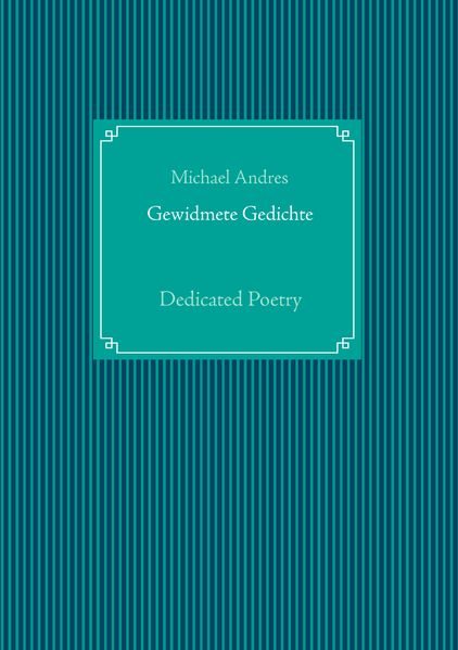 Cover von Gewidmete Gedichte