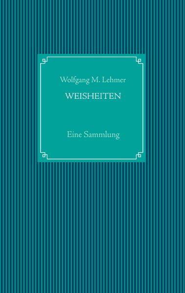 Cover von Weisheiten