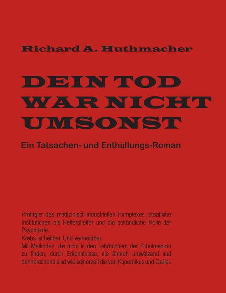 Cover von Dein Tod war nicht umsonst