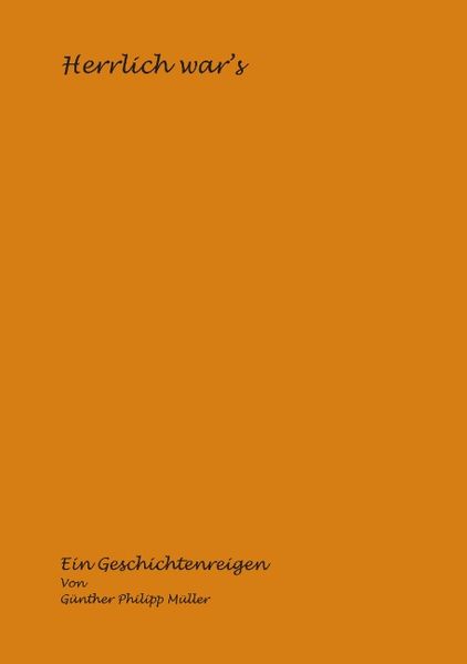 Cover von Herrlich war’s
