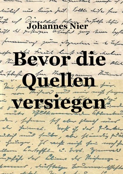 Cover von Bevor die Quellen versiegen