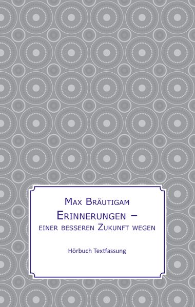 Cover von Erinnerungen einer besseren Zukunft wegen