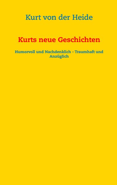 Cover von Kurts neue Geschichten