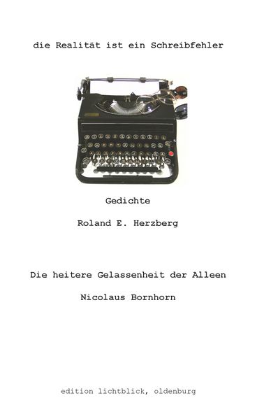 Cover von die Realität ist ein Schreibfehler