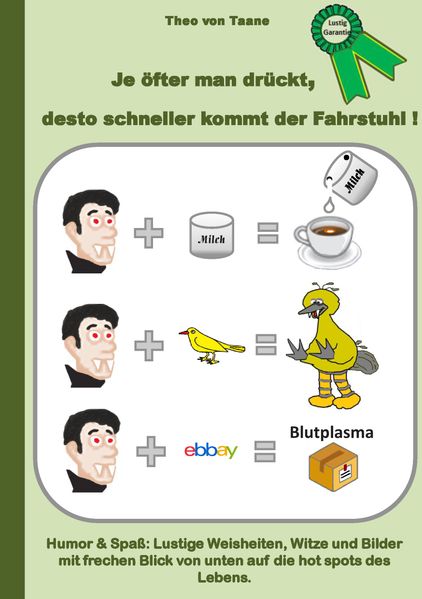 Cover von Je öfter man drückt, desto schneller kommt der Fahrstuhl!