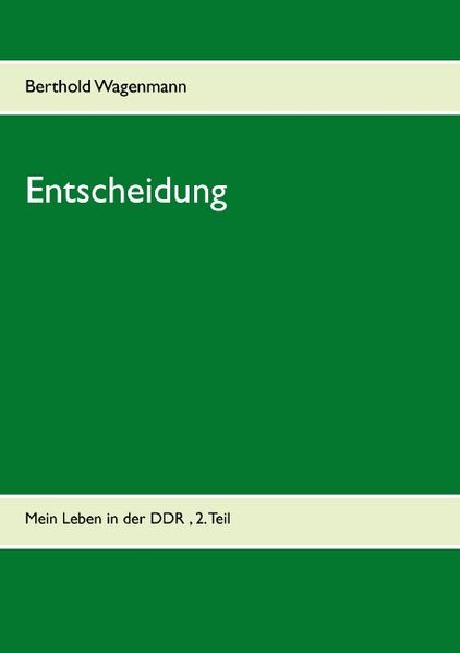 Cover von Entscheidung