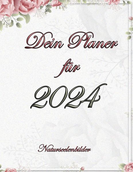 Cover von Dein Planer für 2024 – Vintage Design