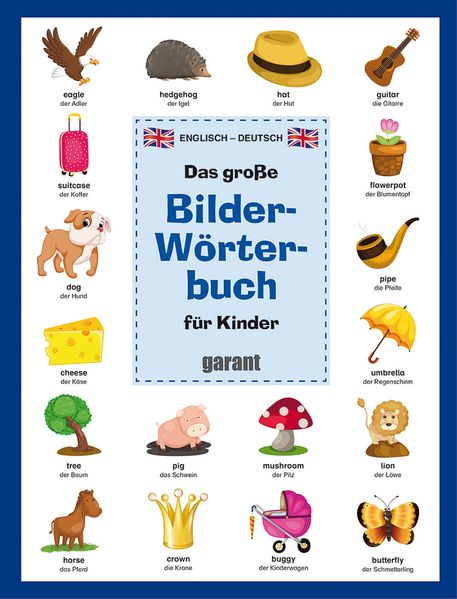 Cover von Bildwörterbuch für Kinder- Englisch/Deutsch