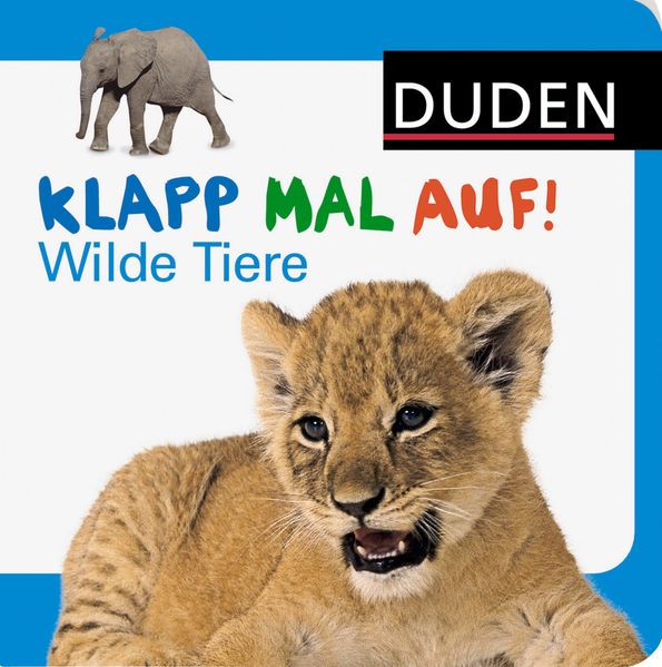 Cover von Duden – Klapp mal auf! Wilde Tiere